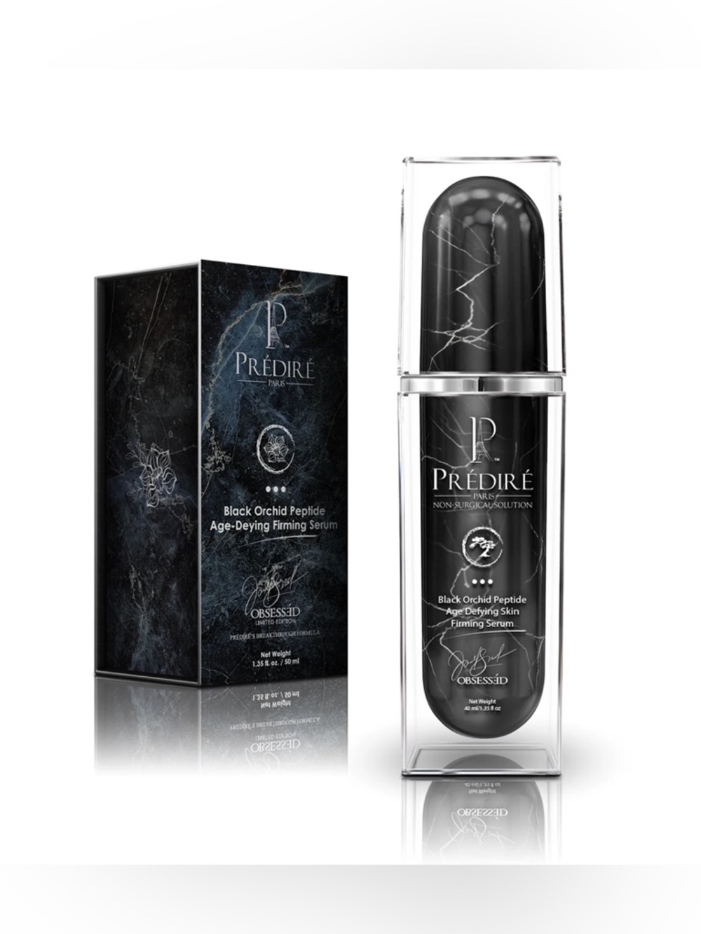 NIB✨PREDIRE PARIS Black Orchid Peptide Age Defying Skin Firming Serum